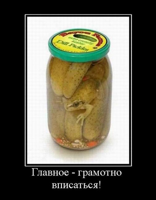 Главное – грамотно вписаться!