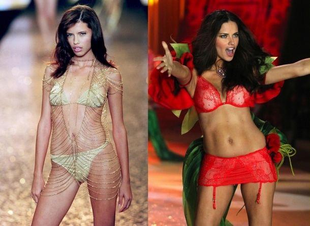 Модели Victoria Secret в начале и конце карьеры (17 фото)