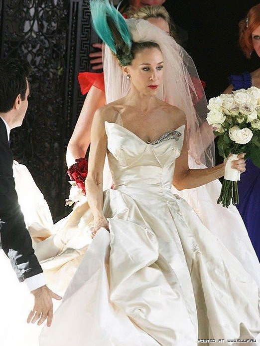 15 знаменитых свадебных платьев (60 фото)