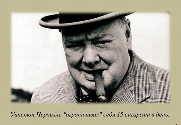 Сколько сигар курил Уинстон Черчилль?