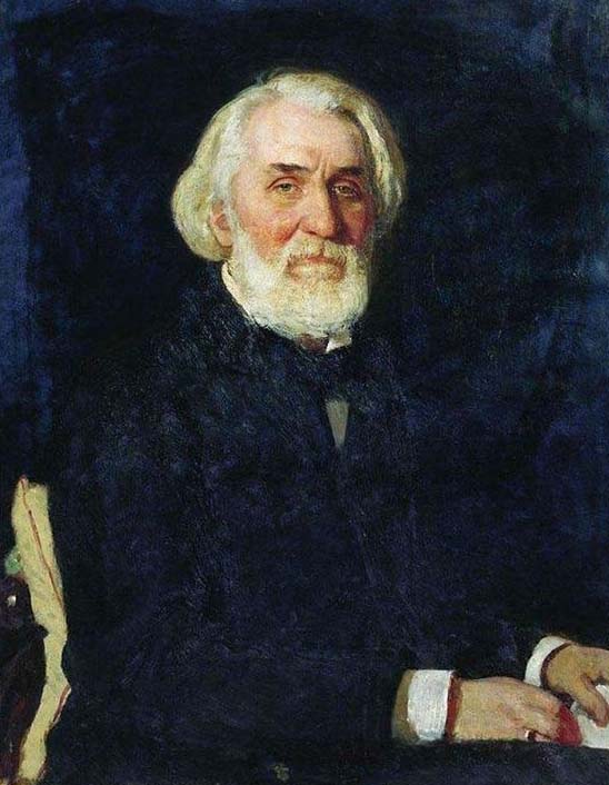 Илья Ефимович Репин. Портрет И.С.Тургенева 1879