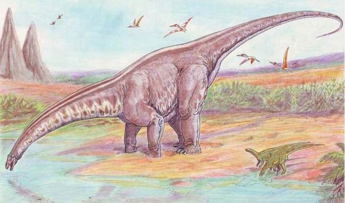 Многие назвали бы этого динозавра бронтозавр