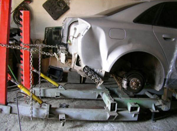 ремонт авто - вытягивание кузова