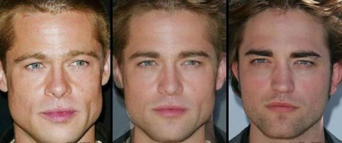 Brad Pitt и Robert Pattinson